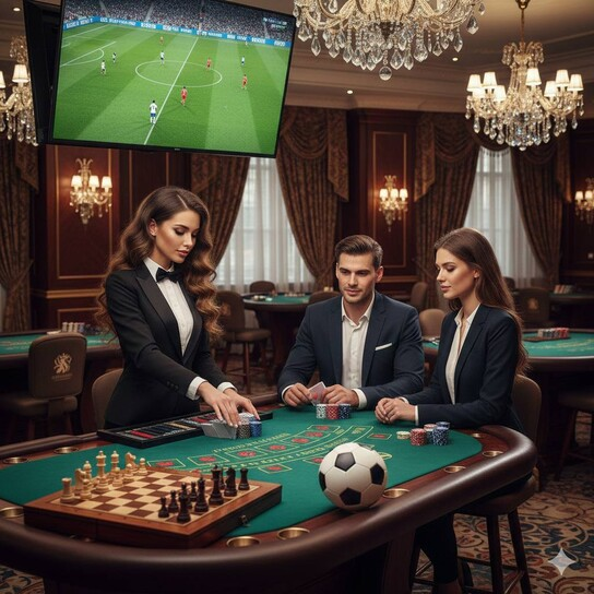 三加一棋牌 欢乐对战界面
